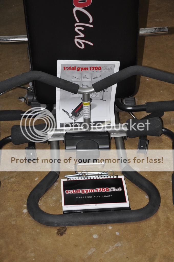 Total Gym 1700 Club Home Gym Loaded with All Accessories eBay